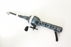 Portable Telescopic Fishing Rod with Built-in Reel