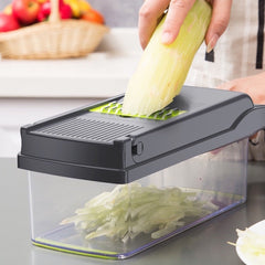 12-in-1 Manual Vegetable Chopper and Slicer