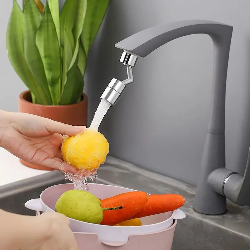 Swivel Faucet Spout Extender with Anti-Splash Filter