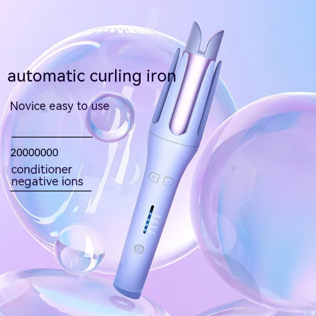 Automatic Hair Curler with Large Barrel