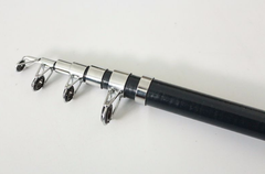 Portable Telescopic Fishing Rod with Built-in Reel