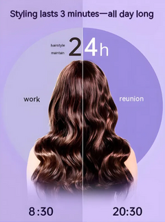 Automatic Hair Curler with Large Barrel